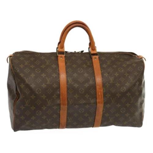 Louis Vuitton Vintage Pre-owned Canvas louis-vuitton-vskor Brown, Dam