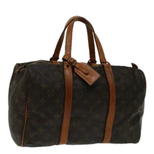 Louis Vuitton Vintage Pre-owned Canvas louis-vuitton-vskor Brown, Dam