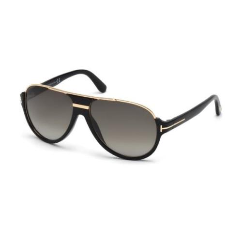 Tom Ford Dimitry Solglasögon Svart Grön Gradient Black, Herr