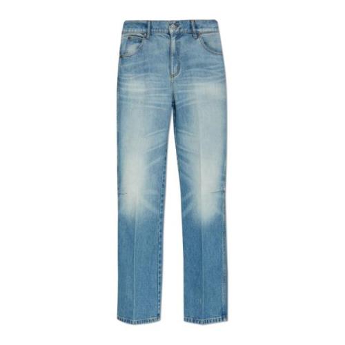 Victoria Beckham Straight-leg jeans Blue, Dam