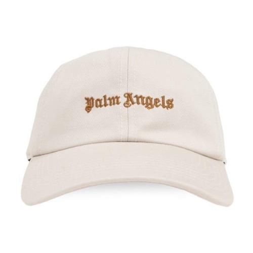 Palm Angels Baseball cap Gray, Herr