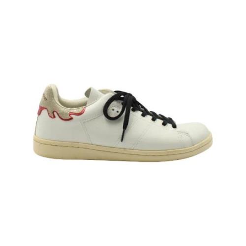 Isabel Marant Pre-owned Pre-owned Laeder sneakers Beige, Dam