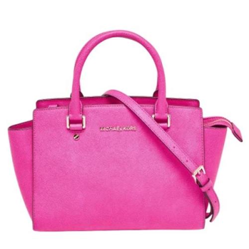 Michael Kors Pre-owned Pre-owned Laeder totevskor Pink, Dam