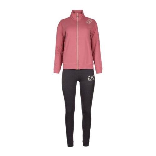 Emporio Armani EA7 Sporty Tracksuit Set Multicolor, Dam