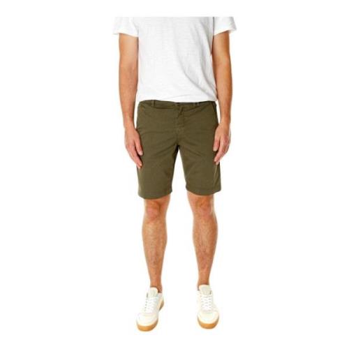 Gabba Slim Fit Chino Shorts med fickor Green, Herr