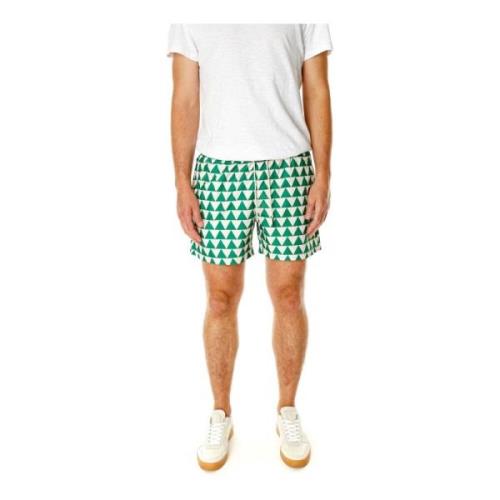 OAS Mesh Badshorts med Fickor Multicolor, Herr