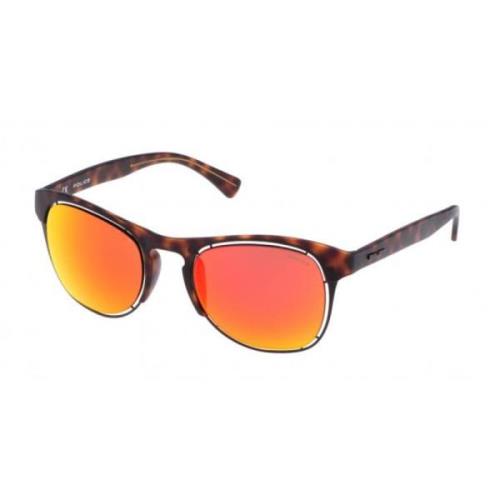 Police Retro Havana Solglasögon Orange Linser Multicolor, Herr