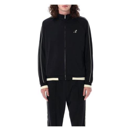 Awake NY Svart Stickat Track Jacket Black, Herr