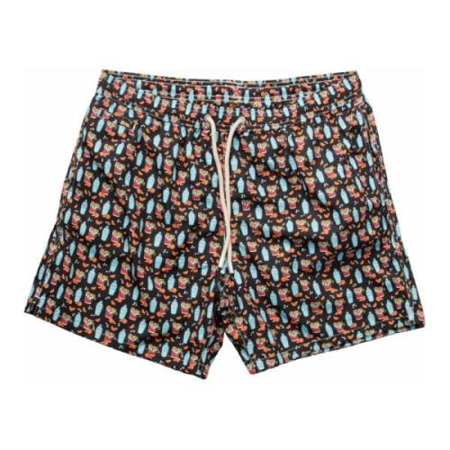 MC2 Saint Barth Fantasy Badshorts för Män Multicolor, Herr