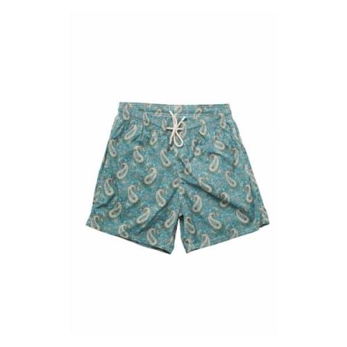 MC2 Saint Barth Paisley Badshorts Multicolor, Herr