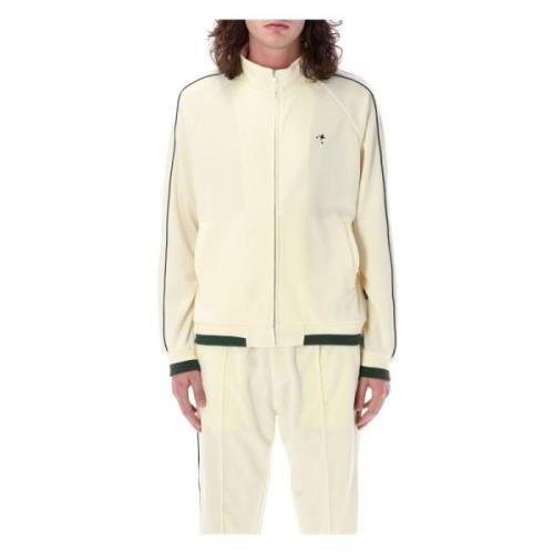 Awake NY Off White Stickat Track Jacket Beige, Herr