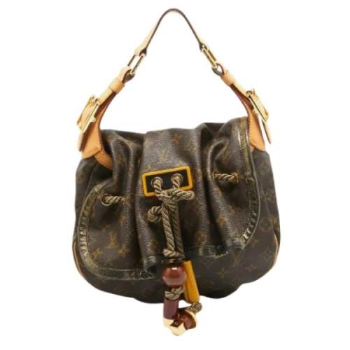 Louis Vuitton Vintage Pre-owned Laeder handvskor Brown, Dam