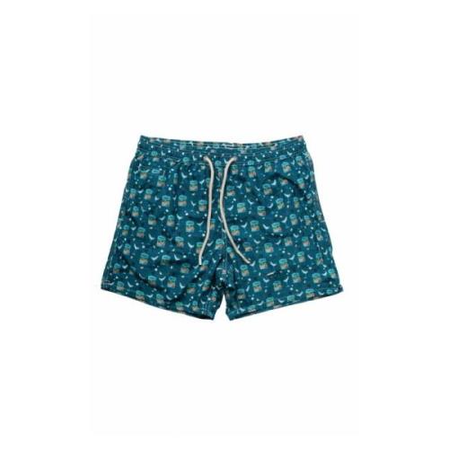 MC2 Saint Barth Dröm Gin Badshorts Green, Herr