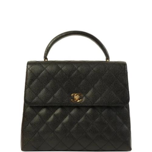 Chanel Vintage Pre-owned Laeder handvskor Black, Dam