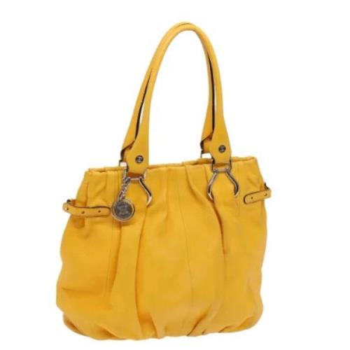 Celine Vintage Pre-owned Laeder celine-vskor Yellow, Dam