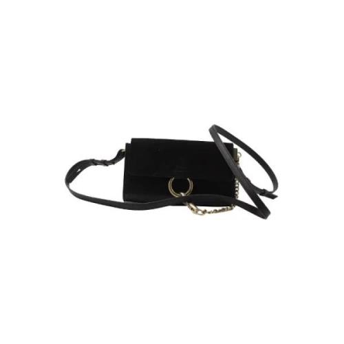 Chloé Pre-owned Pre-owned Laeder crossbodyvskor Black, Dam