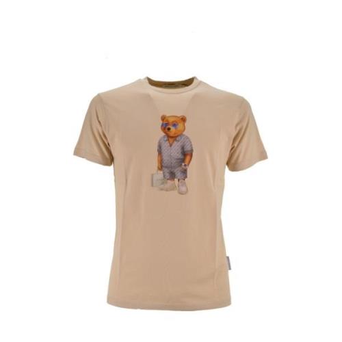 Baron Filou Ekologisk Bomull Filou T-shirt Beige, Herr