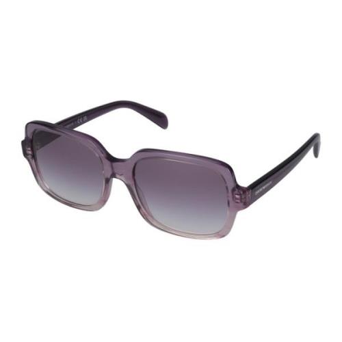 Emporio Armani Stiliga Solglasögon 0Ea4195 Purple, Dam