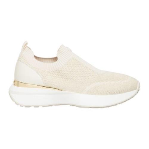 Michael Kors Enkla Slip-on Skor Beige, Dam