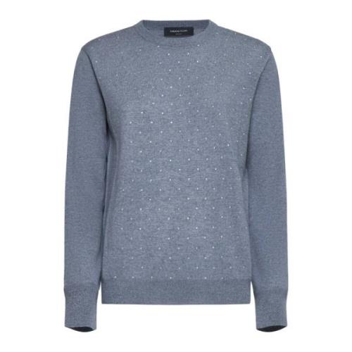 Fabiana Filippi Elegant Sweaters Kollektion Gray, Dam