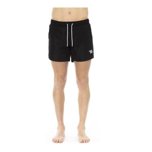 Bikkembergs Herr Badkläder Kollektion Vår/Sommar Black, Herr