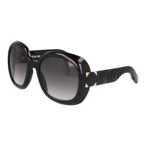 Dior Lady Irregular Solglasögon Black, Dam