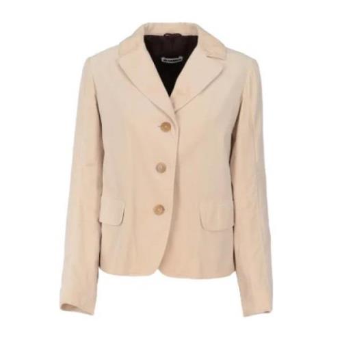 Jil Sander Pre-owned Pre-owned Bomull ytterklder Beige, Dam