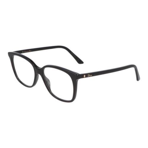 Dior Montaigne55 Fyrkantiga Glasögon Black, Unisex