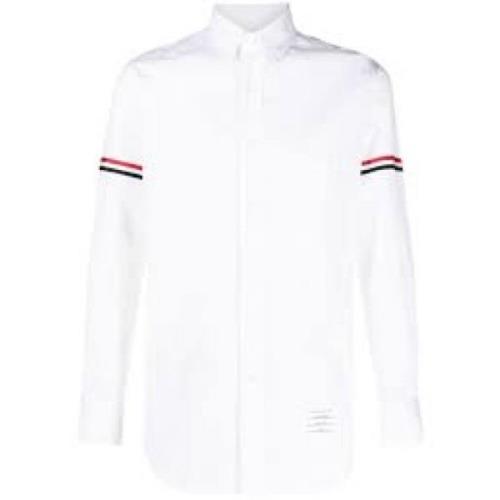 Thom Browne Klassisk Vit Oxford Skjorta White, Herr