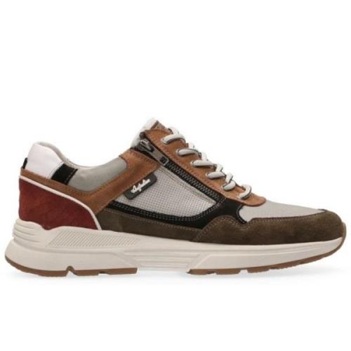 Australian Multifärgad 'Connery' herrsneaker Brown, Herr