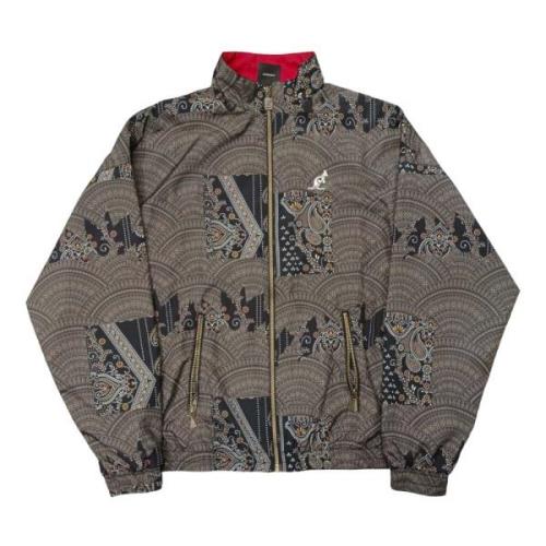 Australian Grå Paisley Smash Jacka All Over Print Gray, Herr