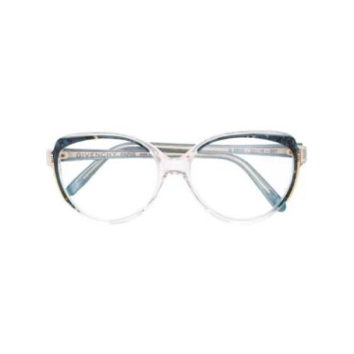 Givenchy Pre-owned Pre-owned Acetat solglasgon Blue, Dam