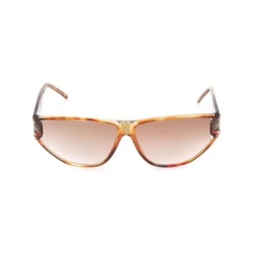 Givenchy Pre-owned Pre-owned Acetat solglasgon Brown, Dam