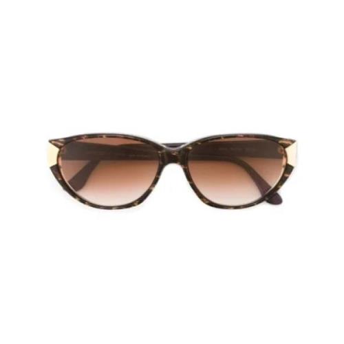 Givenchy Pre-owned Pre-owned Acetat solglasgon Multicolor, Dam