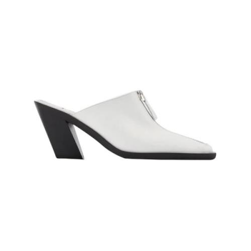 Elleme Laeder mules White, Dam