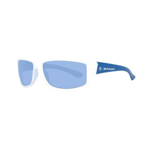 BMW Blå Lins Rektangulära Solglasögon UV-skydd Blue, Herr