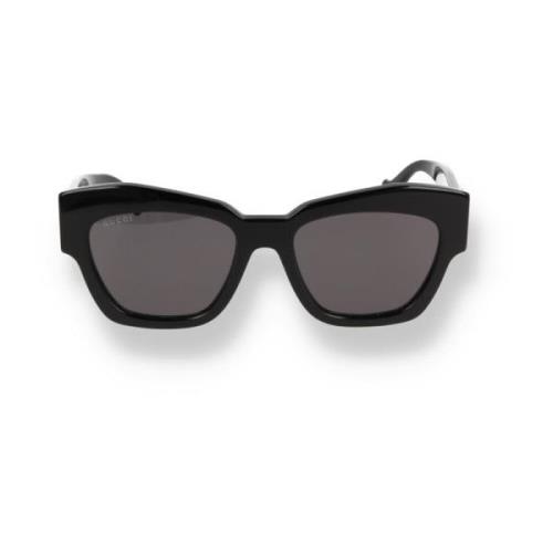 Gucci Återvunnen Acetat Cat Eye Solglasögon Black, Dam