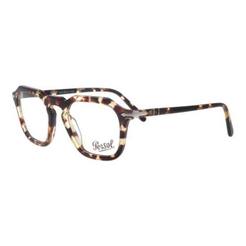 Persol Fyrkantig båge glasögon Multicolor, Unisex