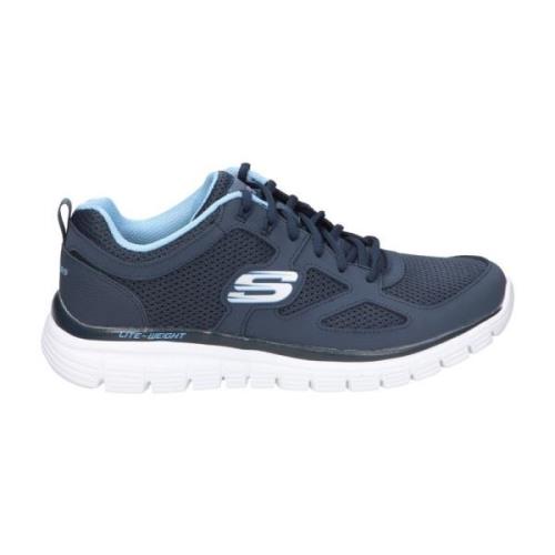 Skechers Herr Sportiga Sneakers Blue, Herr