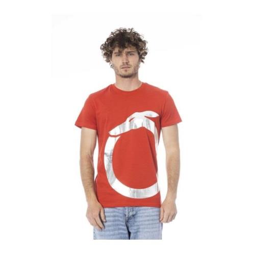 Trussardi T-shirt med logotryck Red, Herr