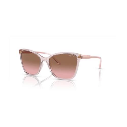Vogue Fyrkantiga solglasögon - Moderna och eleganta Pink, Dam