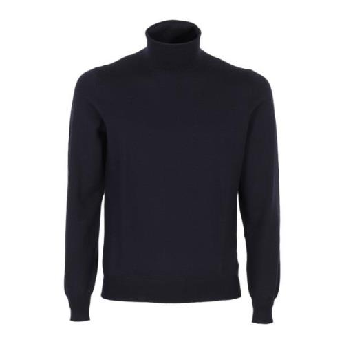 Tagliatore Turtlenecks Blue, Herr