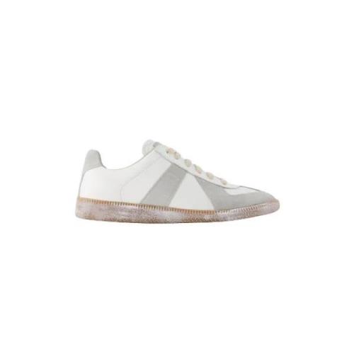 Maison Margiela Laeder sneakers White, Dam