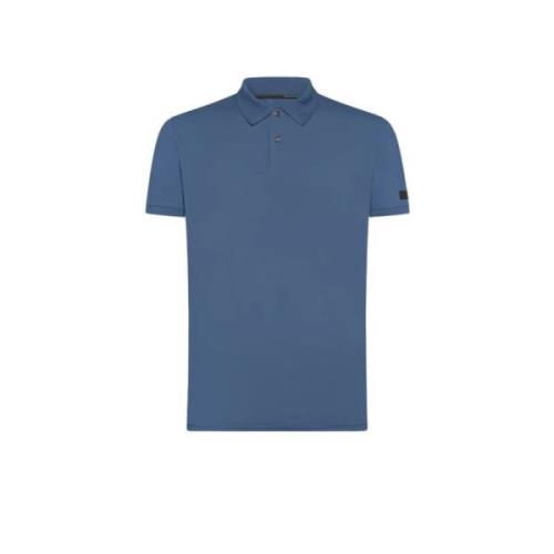 RRD Klassisk Oxford Polo Skjorta Blue, Herr