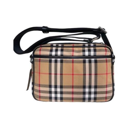 Burberry Antik Gul Axelväska Unisex Multicolor, Dam