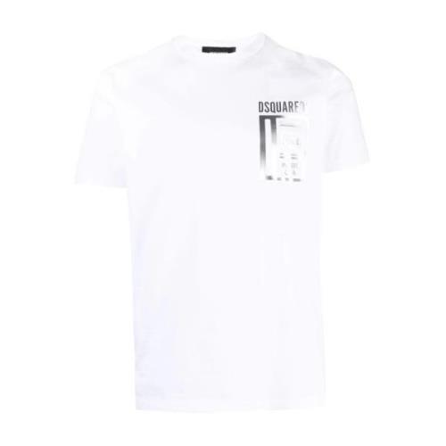 Dsquared2 T-Shirts White, Herr