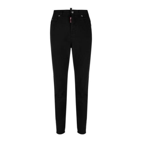 Dsquared2 Klassisk Denim 5 Fickor Black, Dam