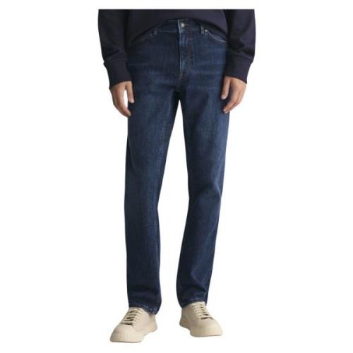 Gant Slim-fit Jeans Blue, Herr