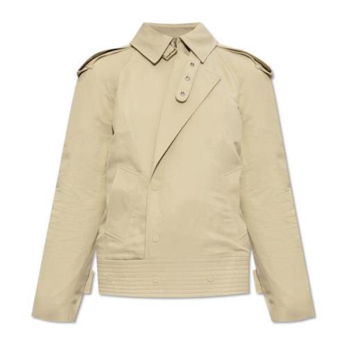 Burberry Jacka med Axelklaffar Beige, Dam