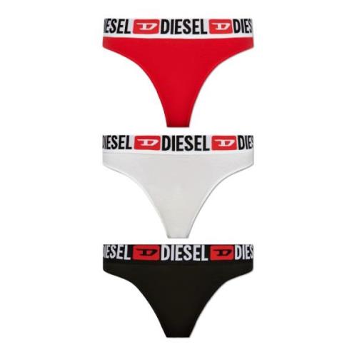 Diesel Trepack stringtrosor Ufst-Stars-Threepack Multicolor, Dam